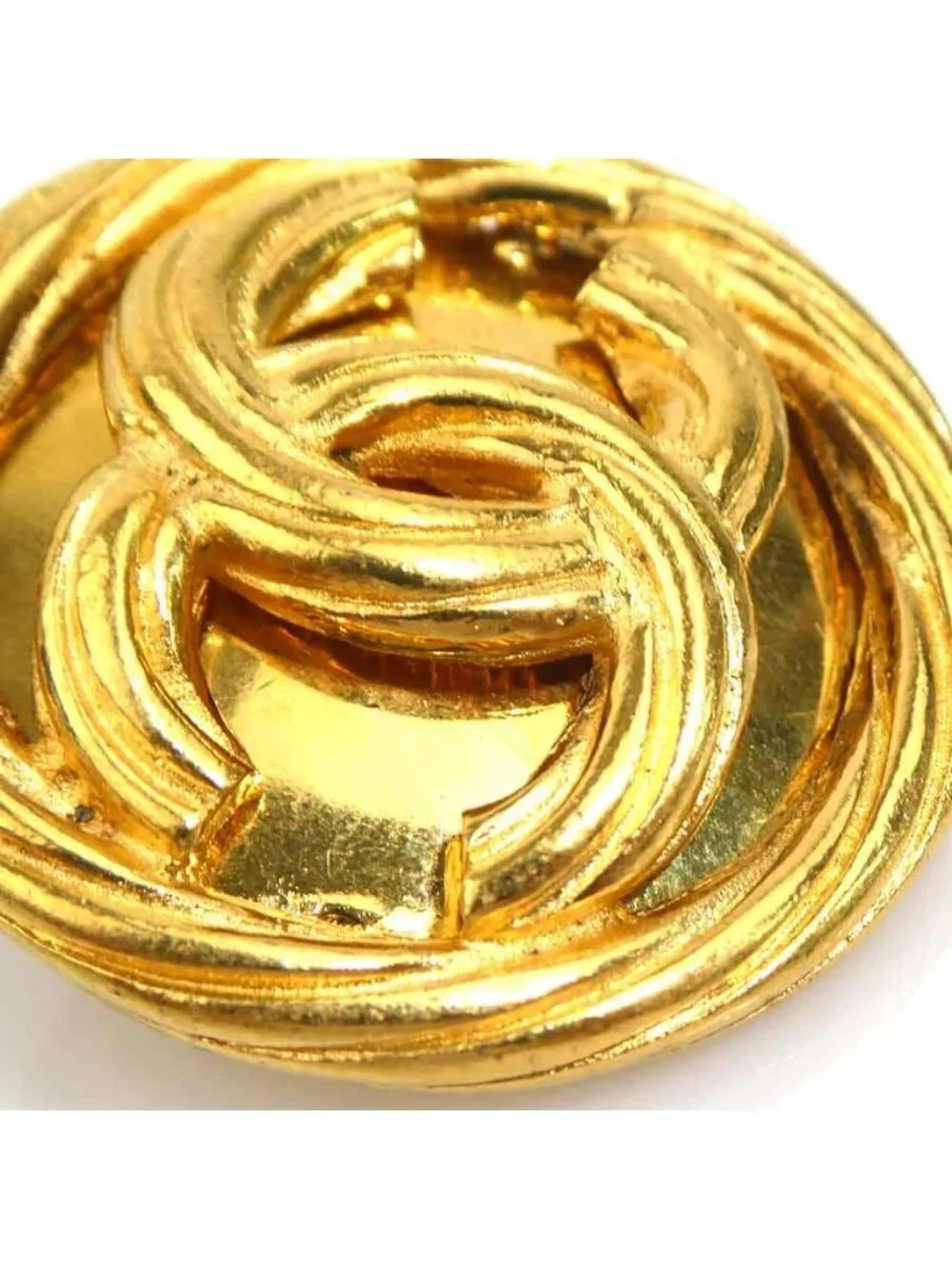 Chanel Earrings CC Logo